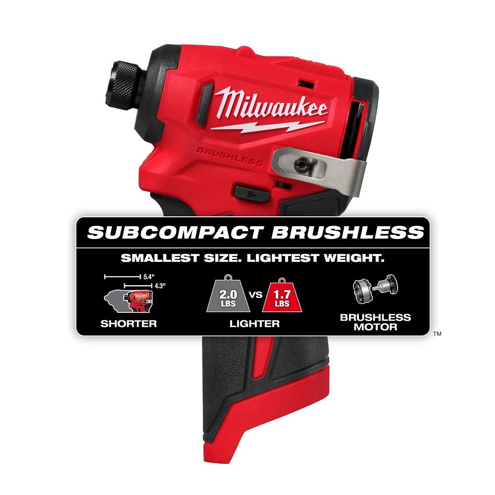 milwaukee 1 4 impact driver m12