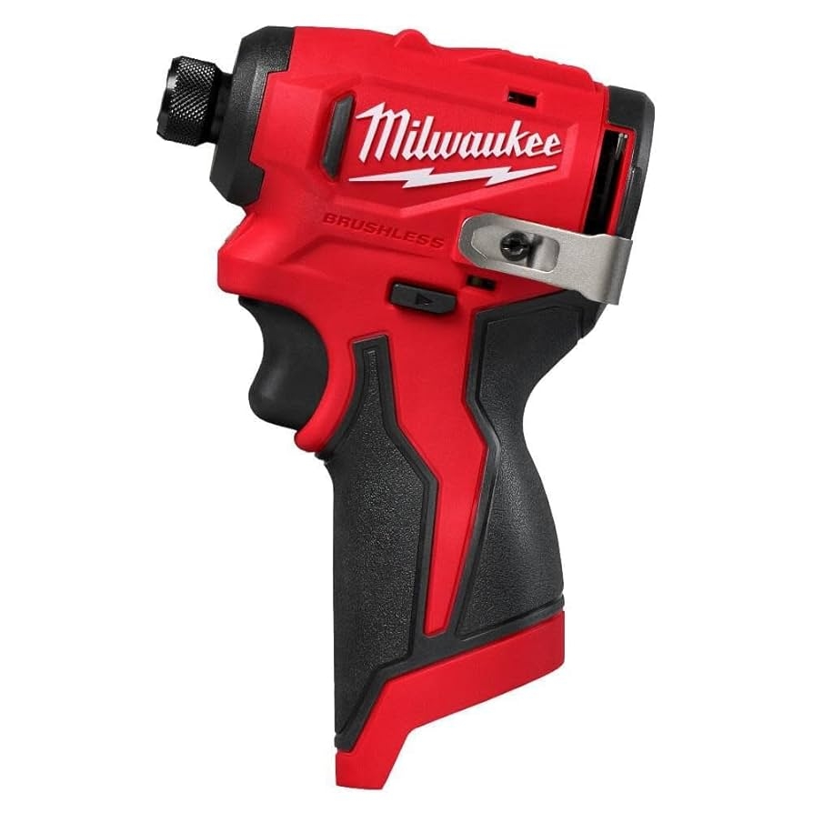 Milwaukee M12 Subcompact Brushless 1 4 Inch Hex Impact Driver Bare Tool Amazon