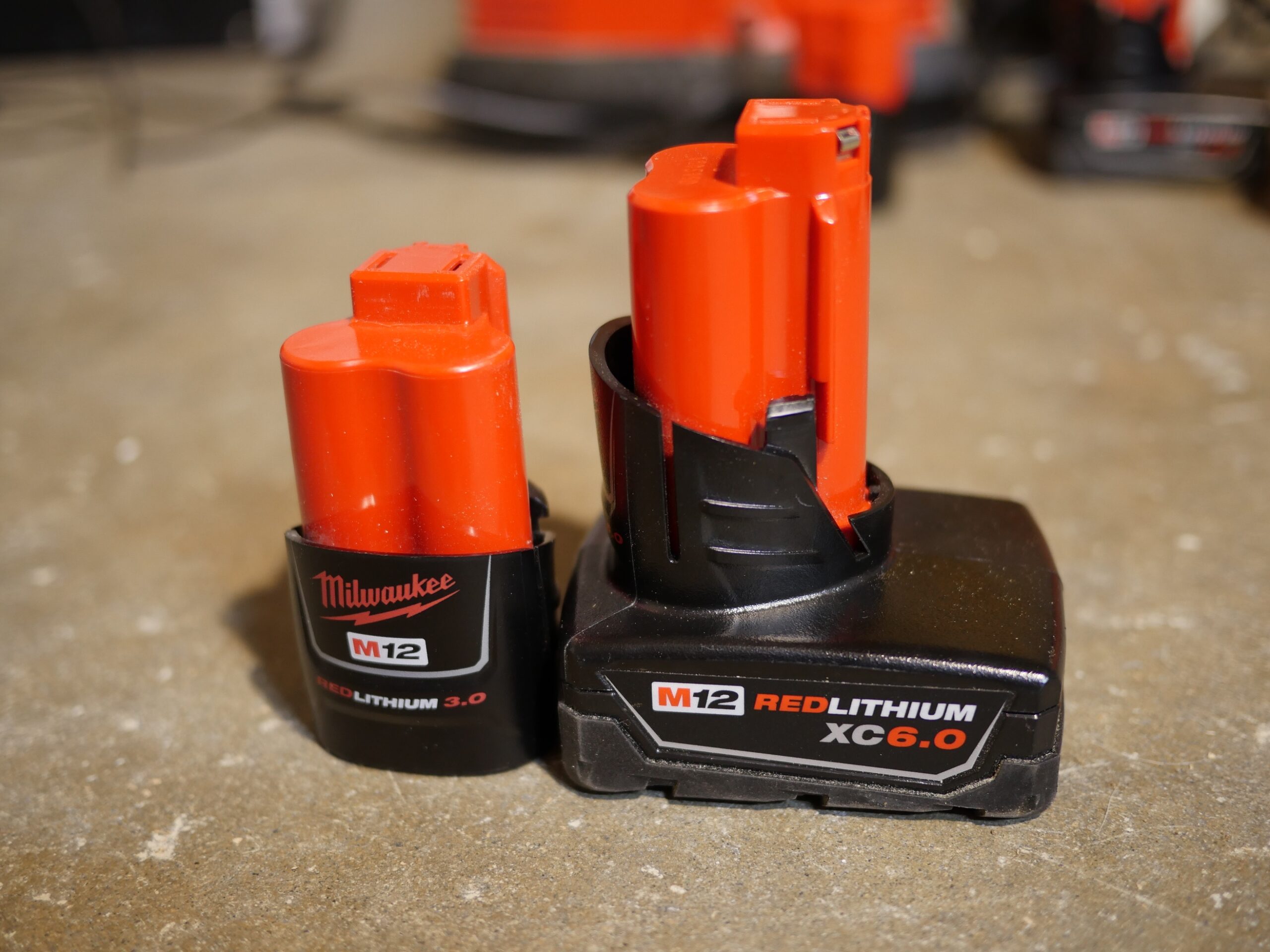 milwaukee m12 battery 6ah
