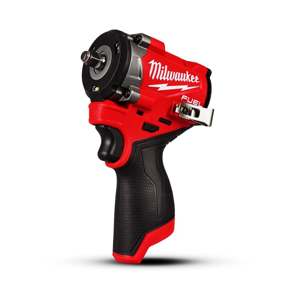 Milwaukee M12FIW2F380 12V FUEL 3 8 Stubby Impact Wrench With Friction Ring Skin Only