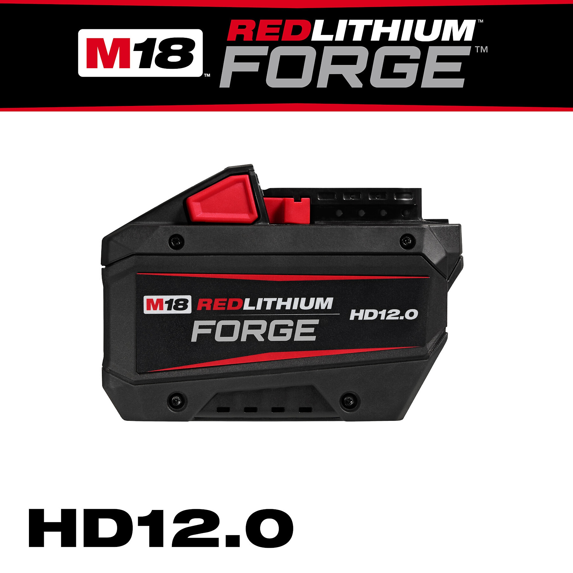 Milwaukee M18 REDLITHIUM FORGE HD12 0 Battery Pack Model 48 11 1813 Northern Tool
