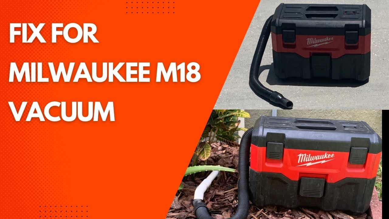 Milwaukee M18 Vacuum Not Working milwaukee milwaukeetools YouTube