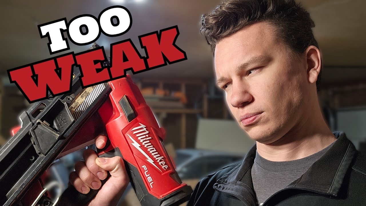 Milwaukee Nailguns Are Designed To Fail You and How To Fix Them YouTube