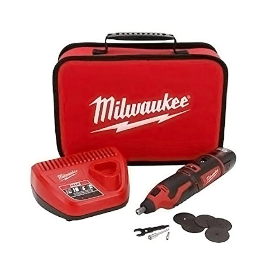 Milwaukee Portable And Cordless Lithium Ion M12TM Rotary Tool Kit Set Battery Powered Amazon