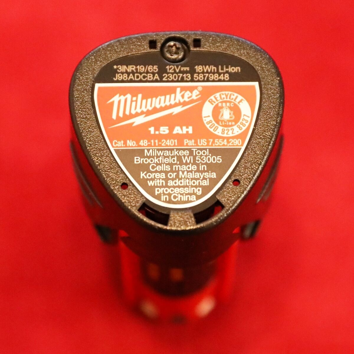 Milwaukee Power Tools 48 11 2401 M12 1 5 CP Compact Battery Brand New Unused EBay