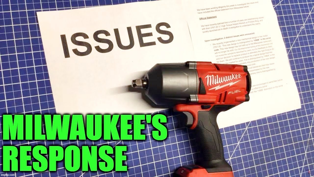 milwaukee m18 fuel impact driver problems