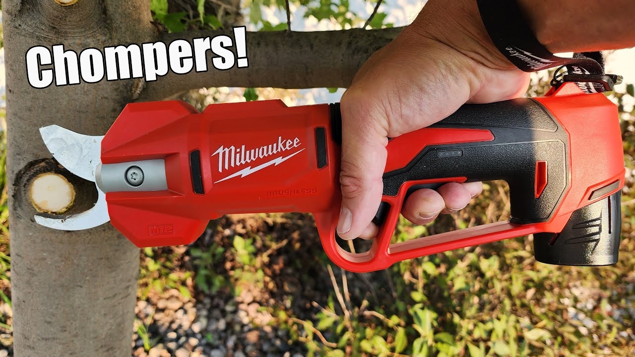 Milwaukee Tool M12 Brushless Pruning Shears Review 2534 20 2534 21 YouTube