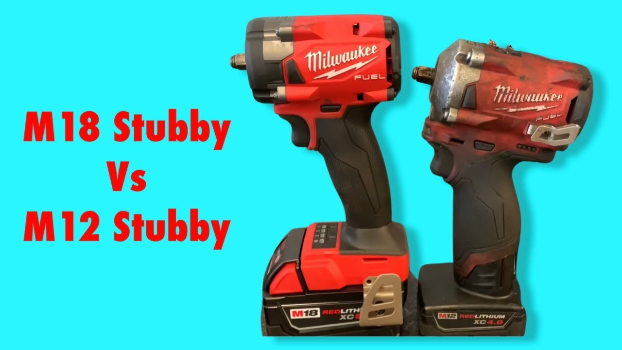 Milwaukee Tools New Gen 3 M18 Fuel Compact Wrench Vs M12 Stubby Impact Wrench YouTube