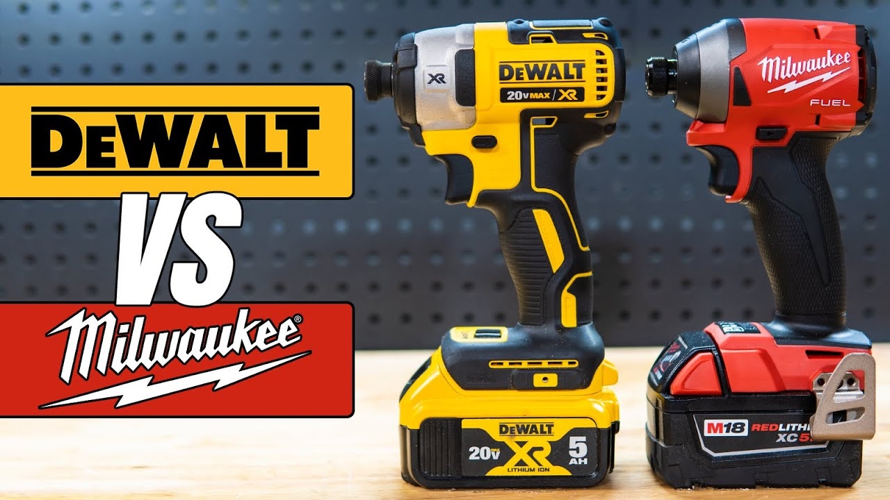 Milwaukee VS DeWalt Impact Driver Review YouTube