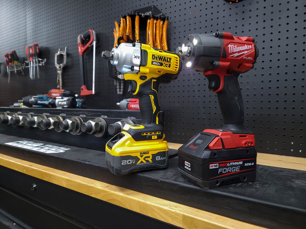 Milwaukee Vs DeWalt Impact Wrench Head to Head Review Pro Tool Reviews
