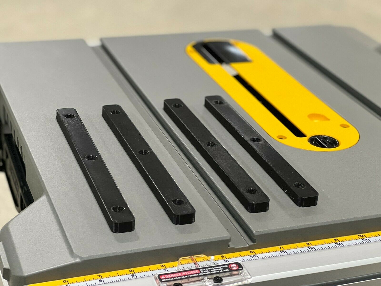 Miter Bars For Dewalt Table Saw ToolCurve