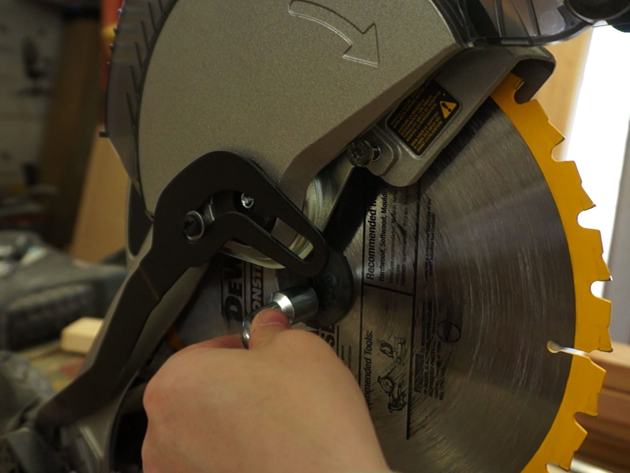 Miter Saw Upgrade With A New Blade And Laser Granworks