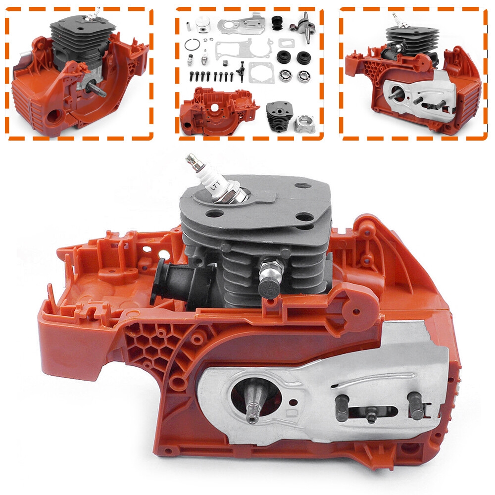 Motor Assembly Kit 44mm For Husqvarna 350 340 345 Chainsaw W Crankcase Cylinder EBay