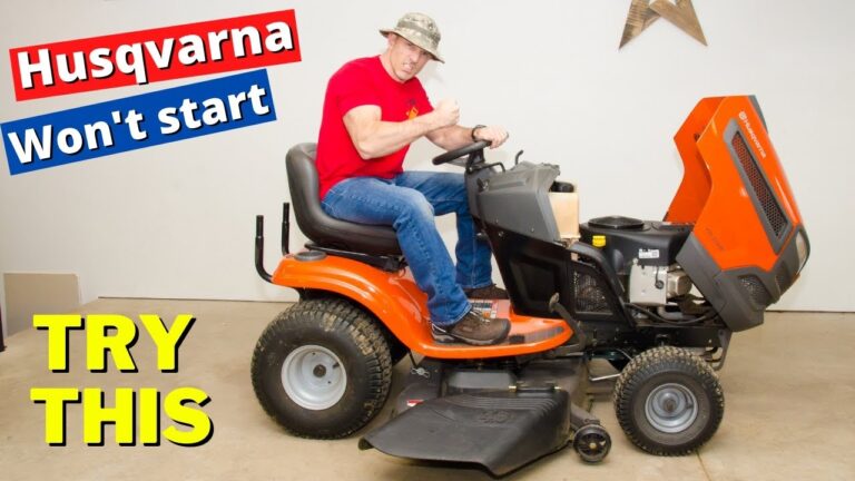 My Husqvarna Mower Won t Start 12 Spots To Check YouTube
