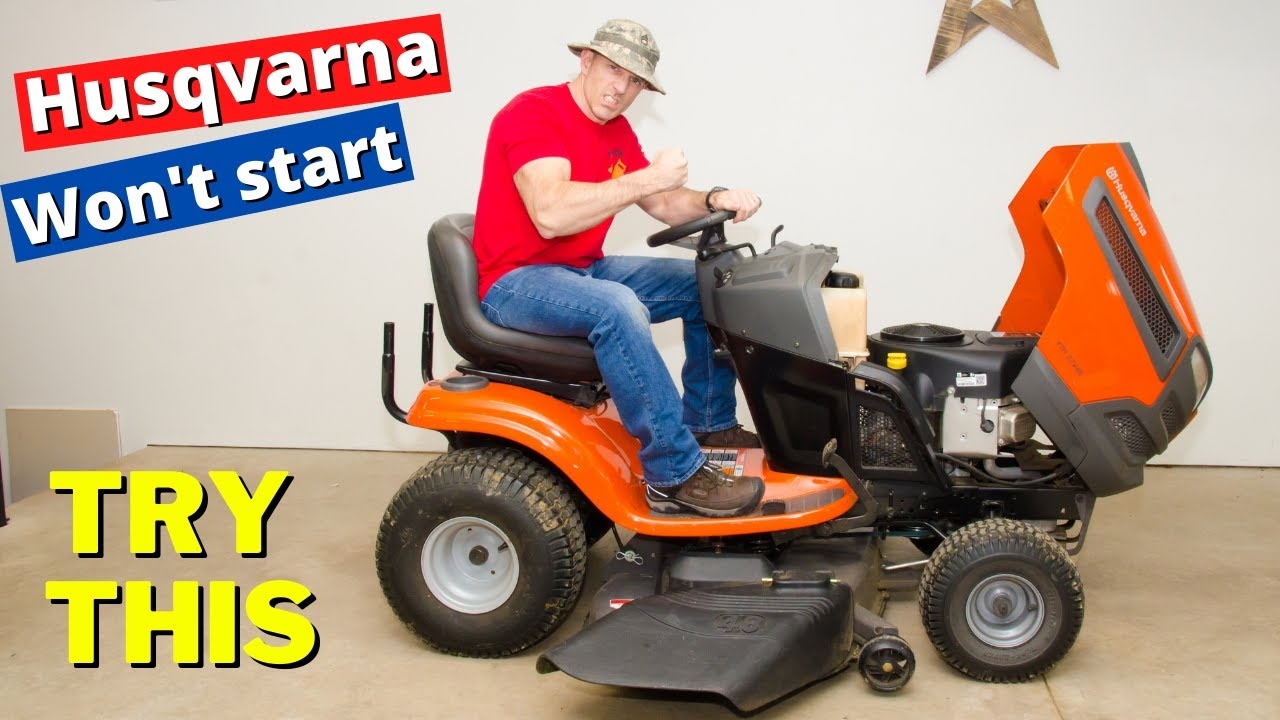 My Husqvarna Mower Won t Start 12 Spots To Check YouTube