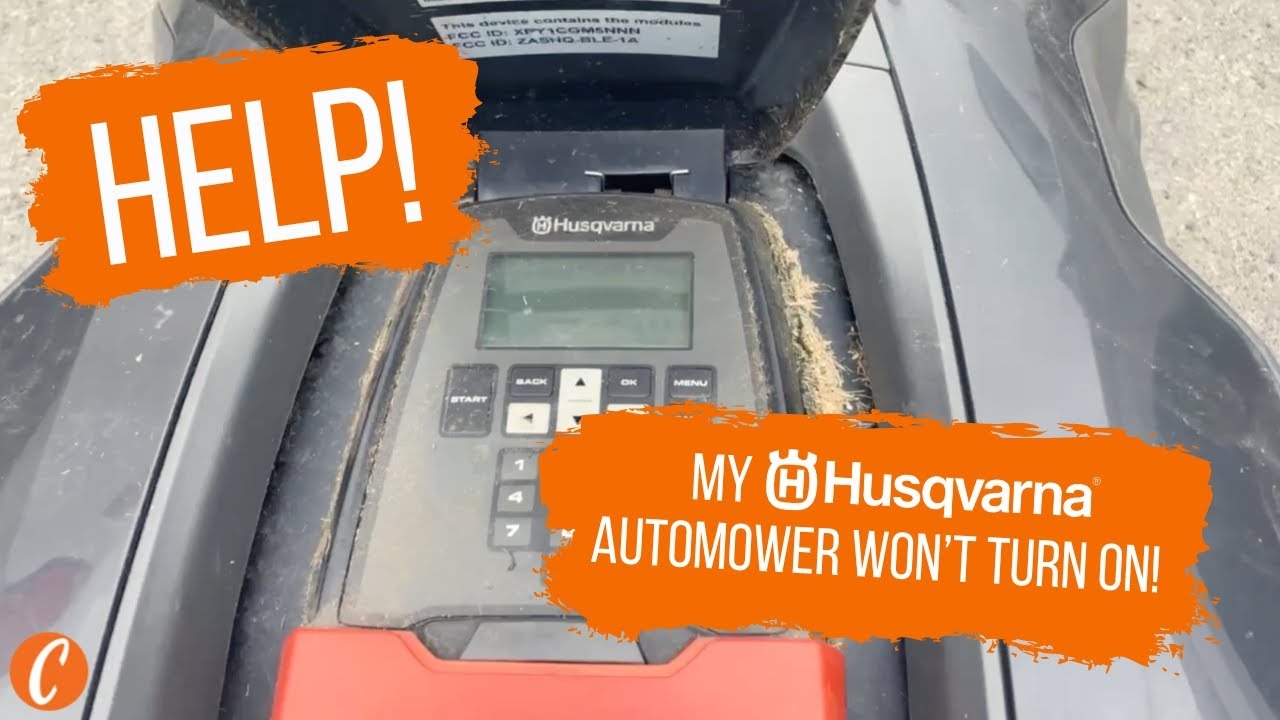 My Mower Won t Turn On Husqvarna Automower Troubleshooting YouTube
