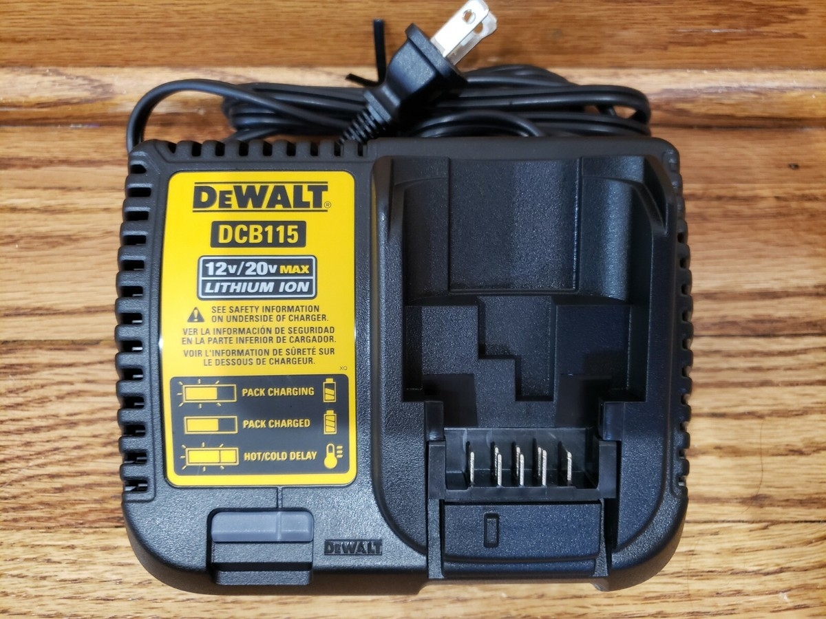 New DeWalt DCB115 12V MAX 20V MAX Lithium Ion Battery Charger