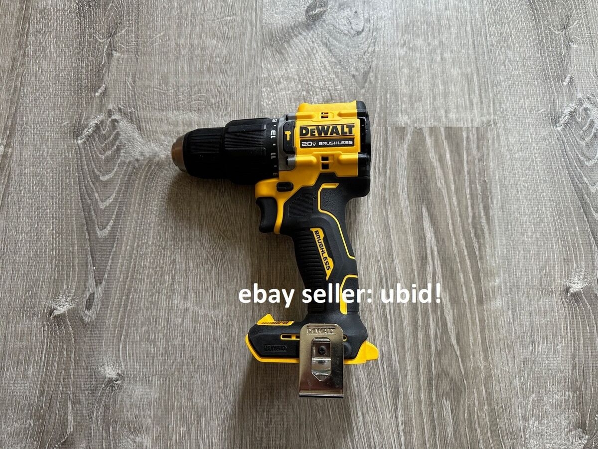 New DEWALT DCD799 ATOMIC 20 Volt MAX Brushless 1 2 Hammer Drill DCD799B EBay