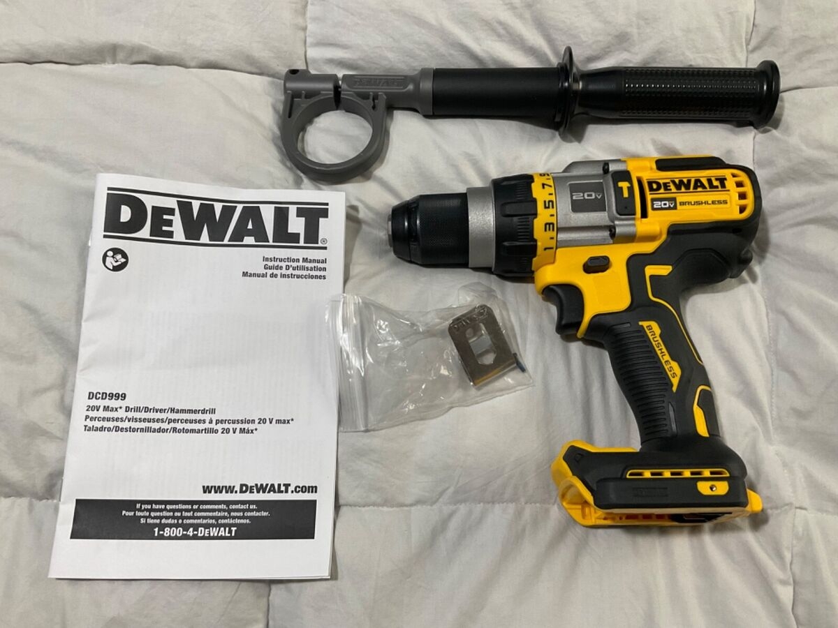 New Dewalt DCD999B 20V Max XR 1 2