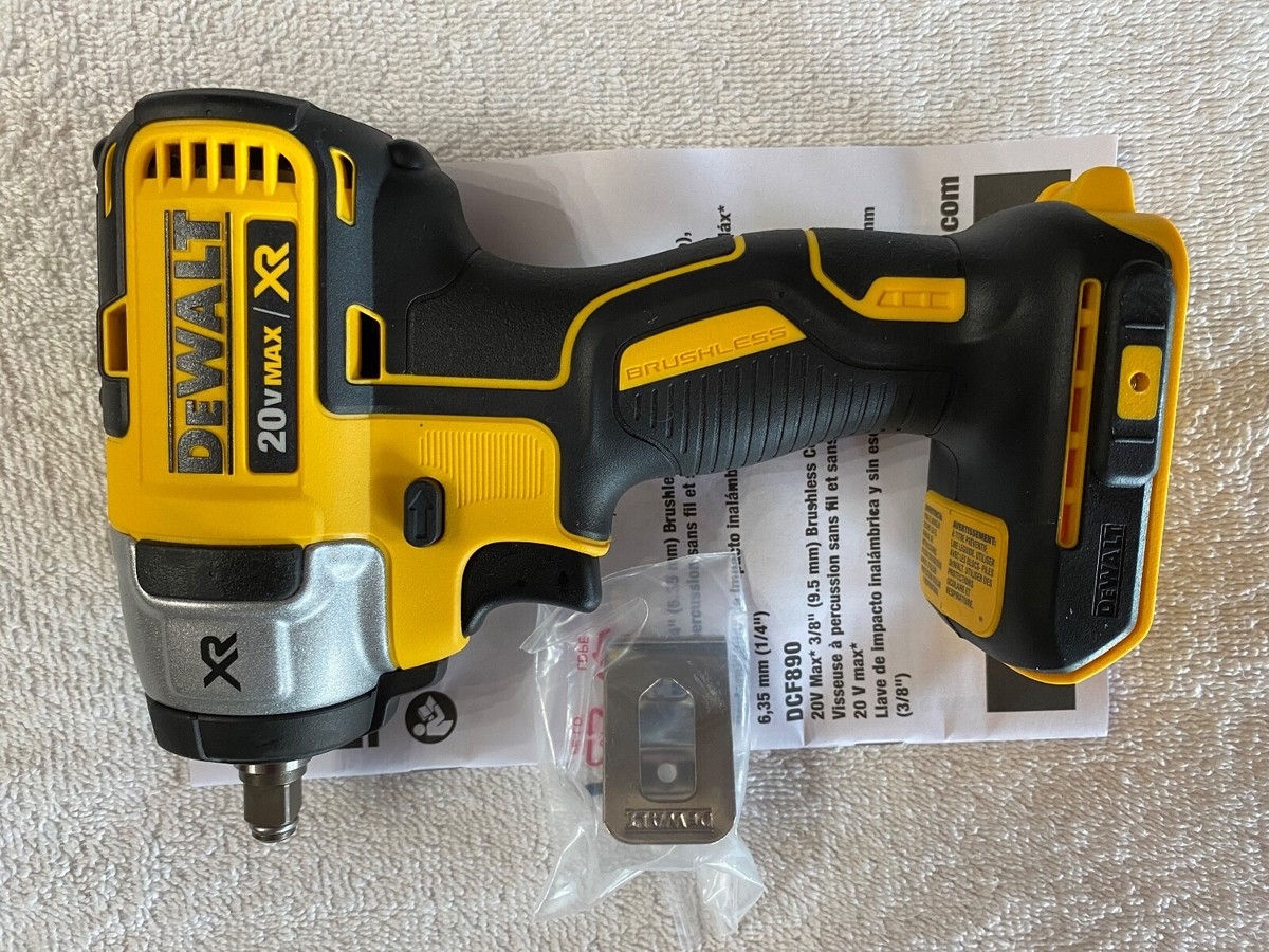 New Dewalt DCF890B 3 8 20V 20 Volt Max XR Brushless Impact Wrench Bare Tool