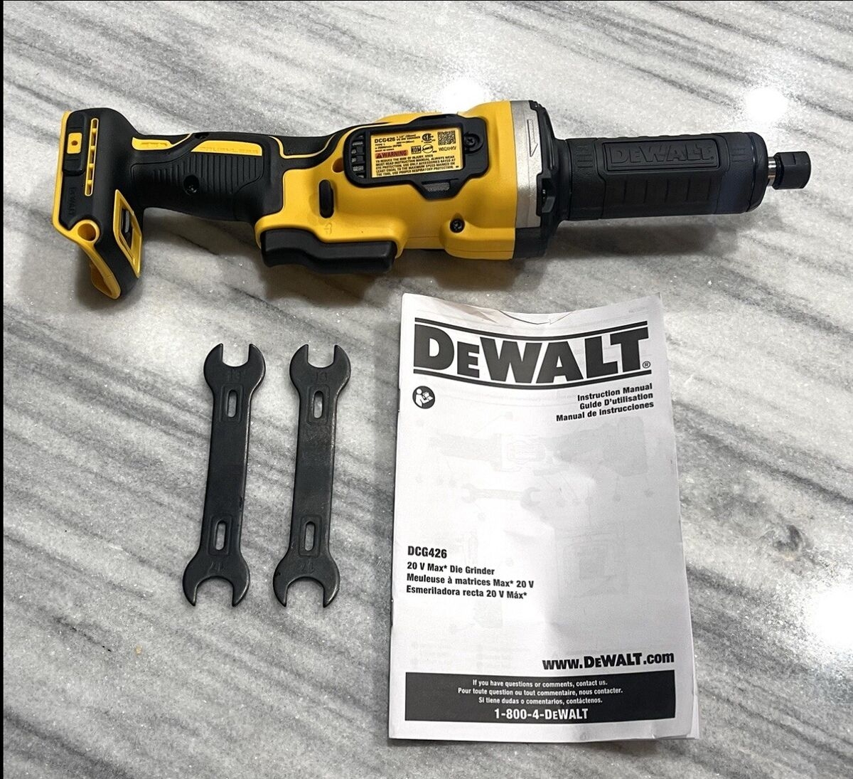 NEW DeWALT DCG426B 20V Cordless 1 1 2