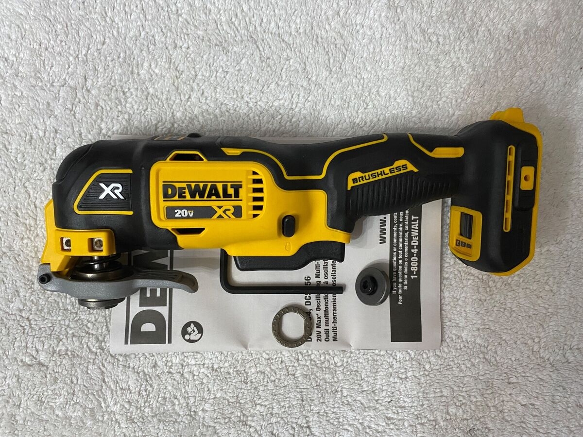 New Dewalt DCS356B 20V 20 Volt Max XR Brushless Cordless Oscillating Multi Tool EBay