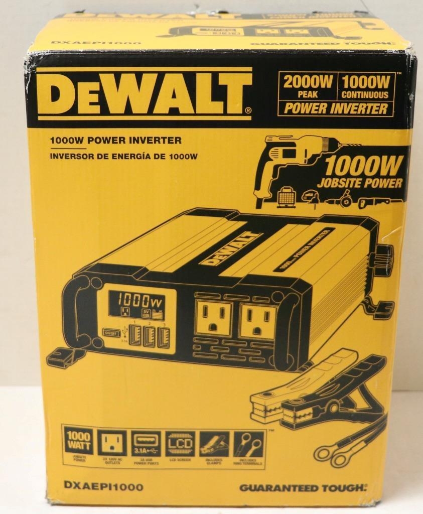 dewalt power inverter 1000w