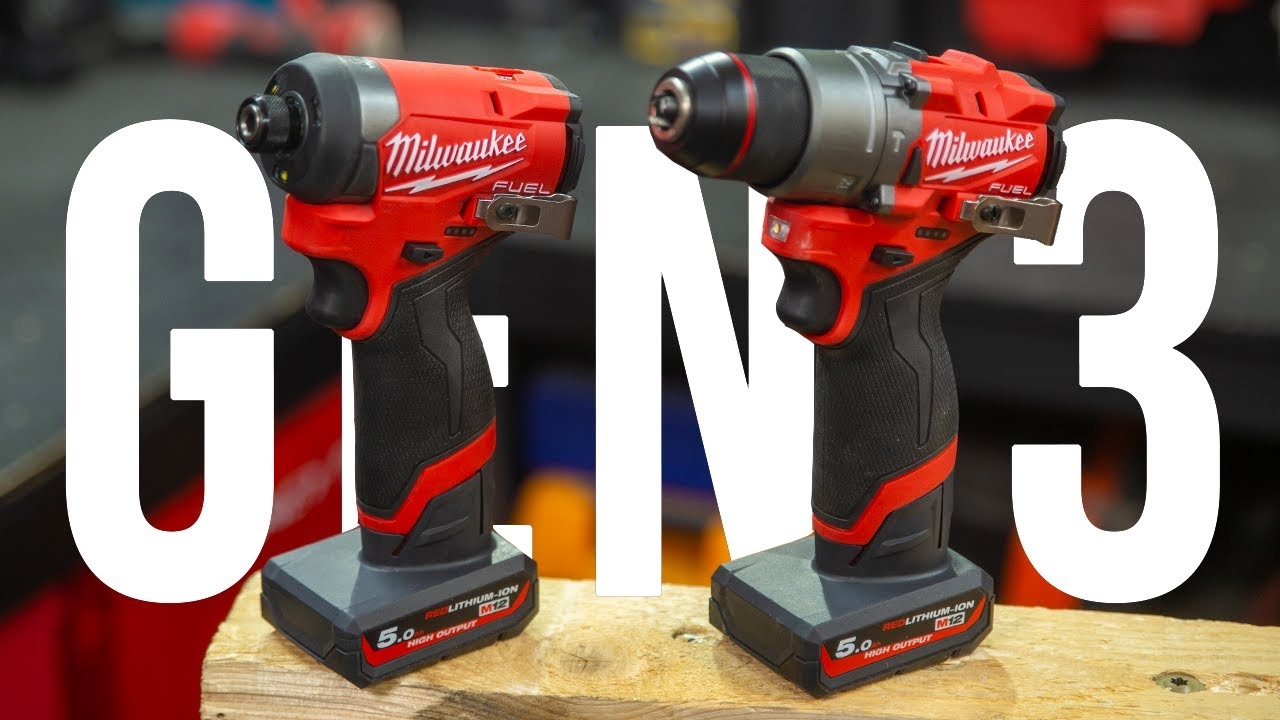 NEW Gen 3 M12 FUEL Impact Hammer Drill Driver YouTube