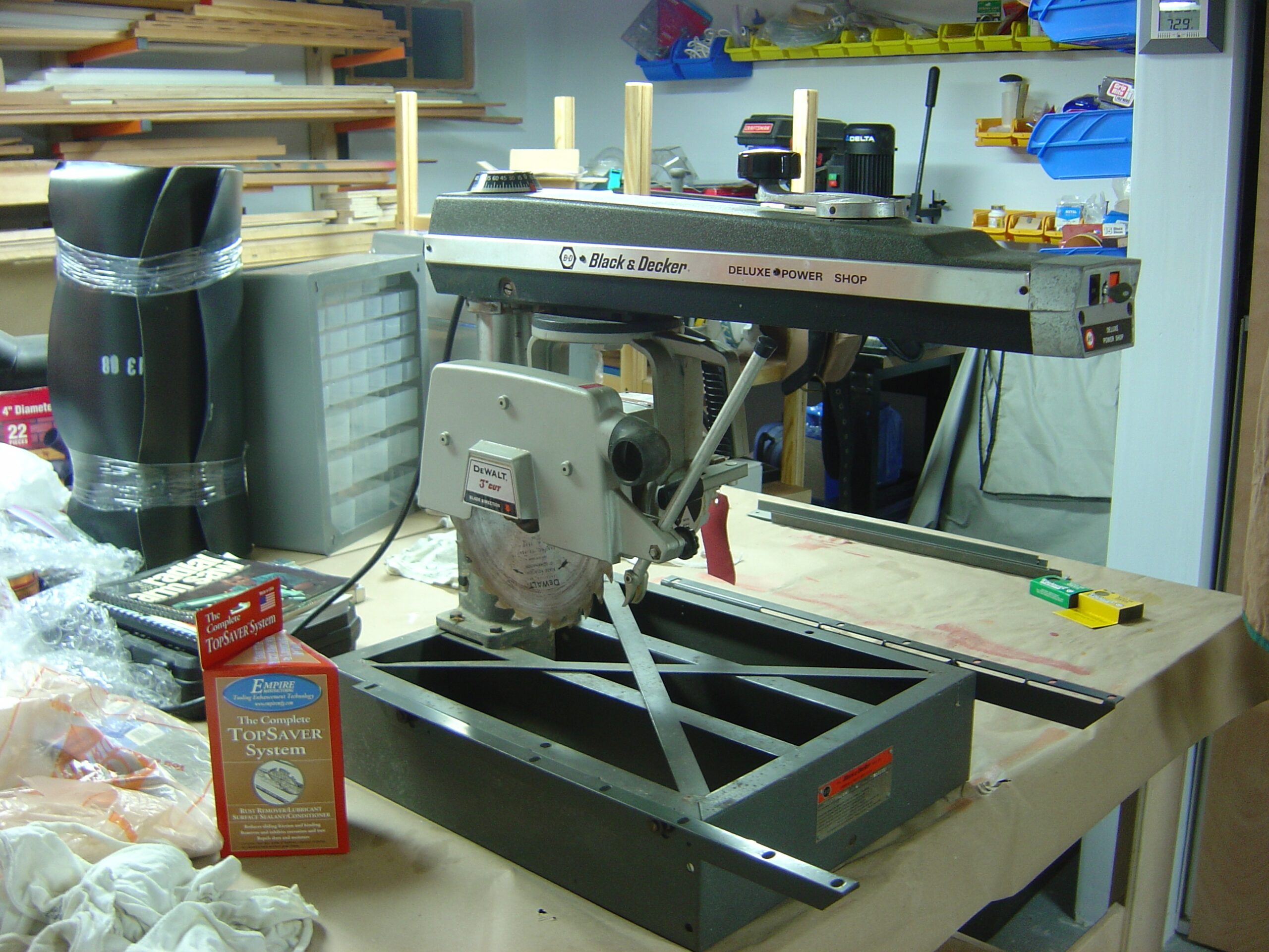 New Life For An Old DeWalt Radial Arm Saw Rainford Restorations