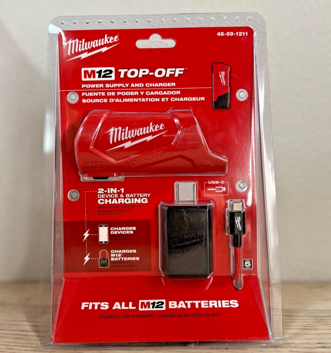 milwaukee m12 top off