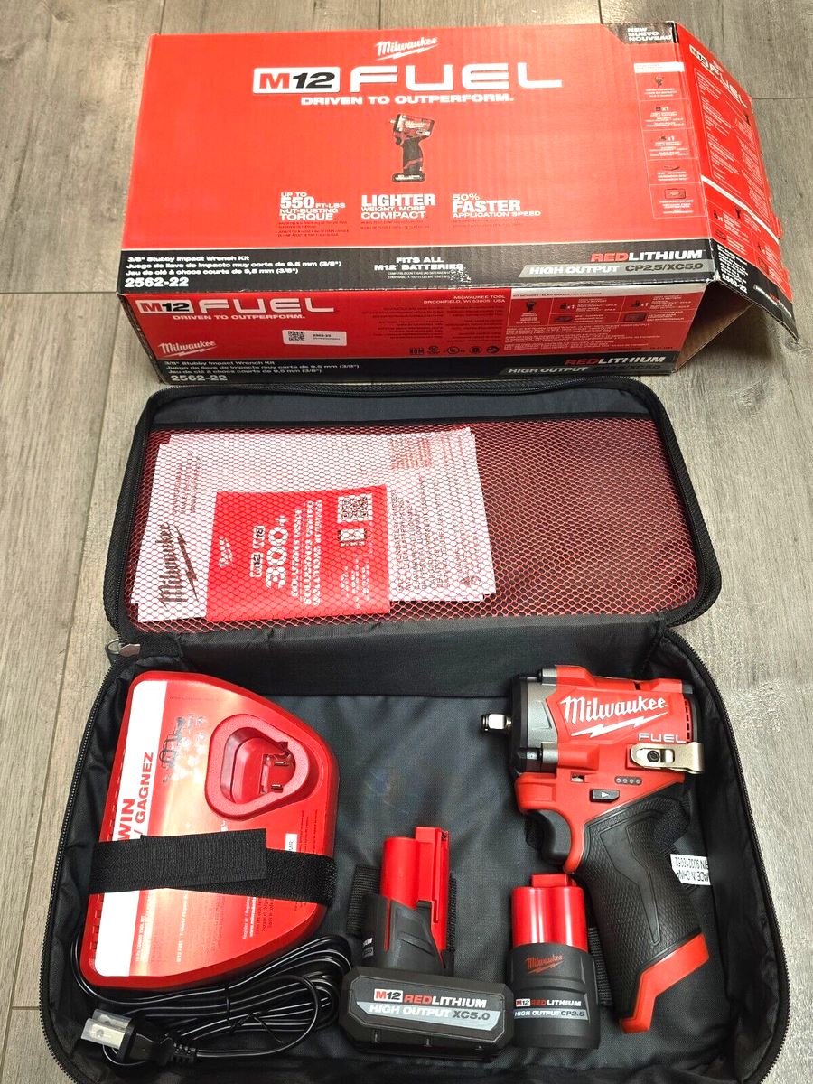 milwaukee 3/8 impact m12 fuel