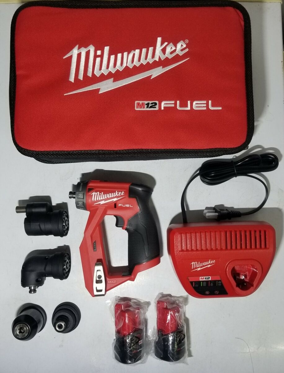 New Milwaukee M12 FUEL 4 in 1 Installation Drill Driver Multi Tool Kit 2505 22 EBay