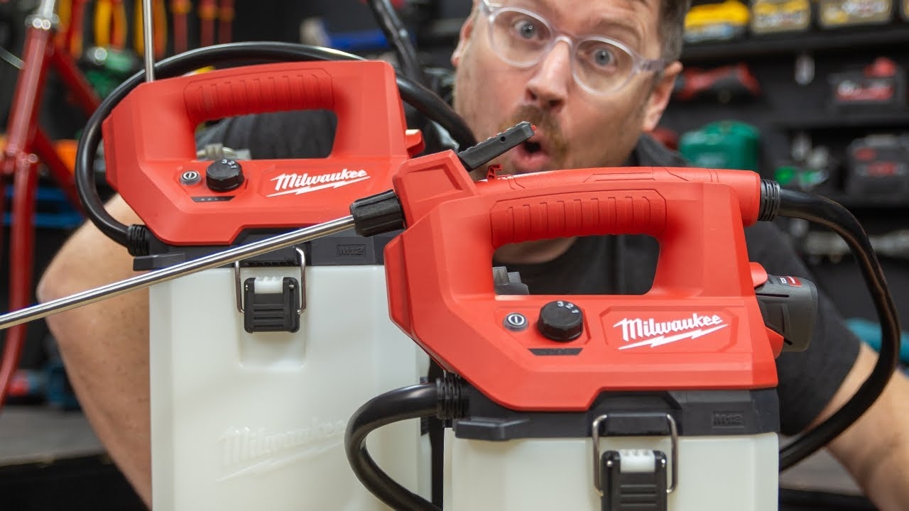 NEW Milwaukee M12 Handheld Chemical Sprayers YouTube