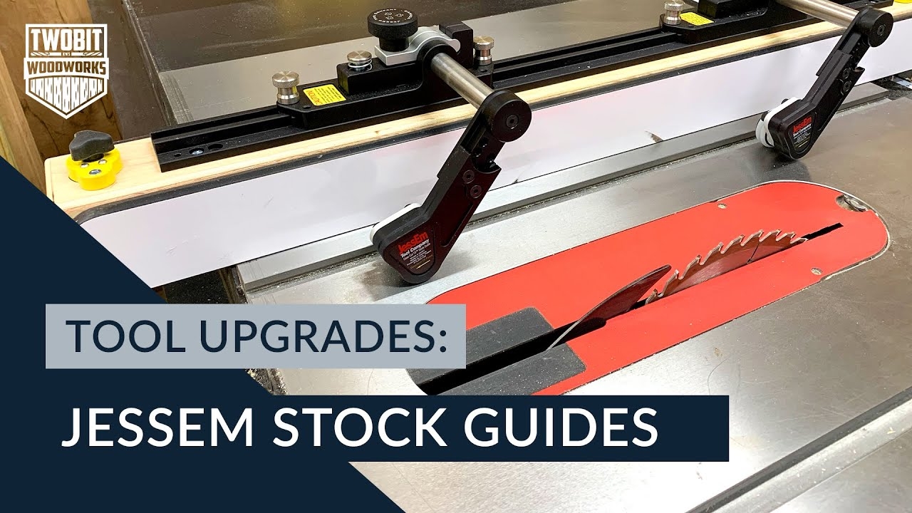 No Drill Jessem Stock Guides Install Table Saw Safety Woodworking YouTube