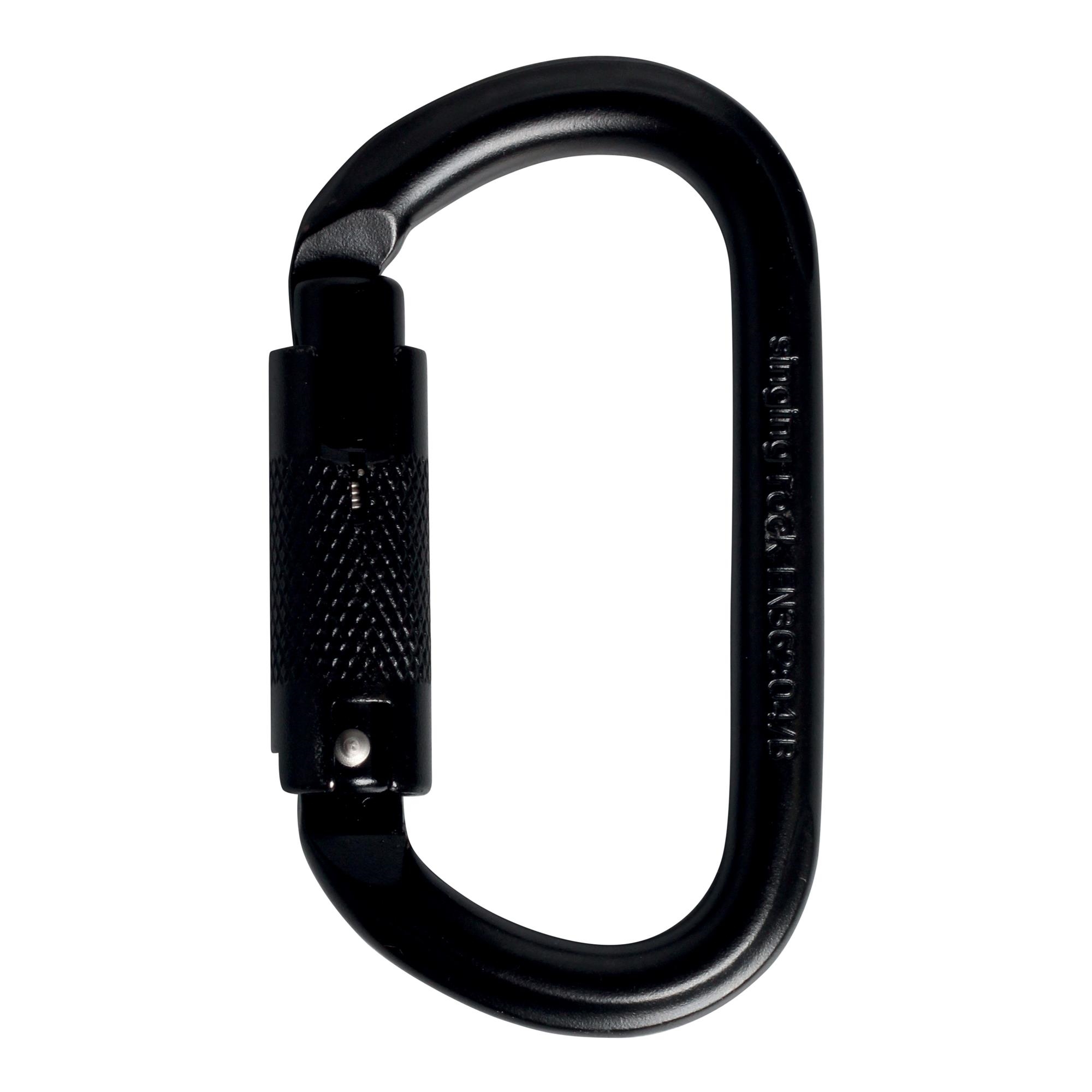 OVAL STEEL CONNECTOR TRIPLE LOCK SingingRock cz