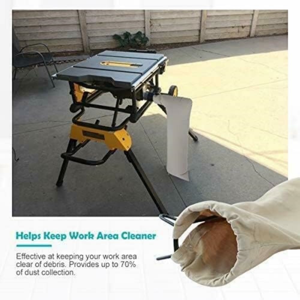 Pack Of 2 Table Saw Dust Collector Bag Fits Bosc Dewalt Makita 