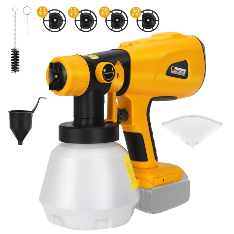 Paint Sprayer For Dewalt 20V MAX Battery HVLP Spray Paint Gun 