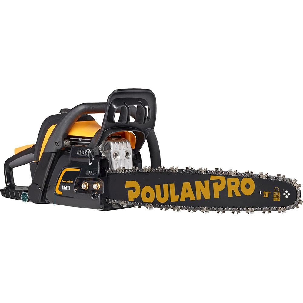 Poulan PRO PR5020 20 In 50cc Gas Chainsaw 967061501 The Home Depot