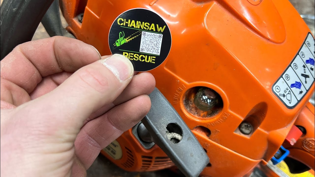 Primer Bulb Replacement On Husqvarna 235 Chainsaw YouTube