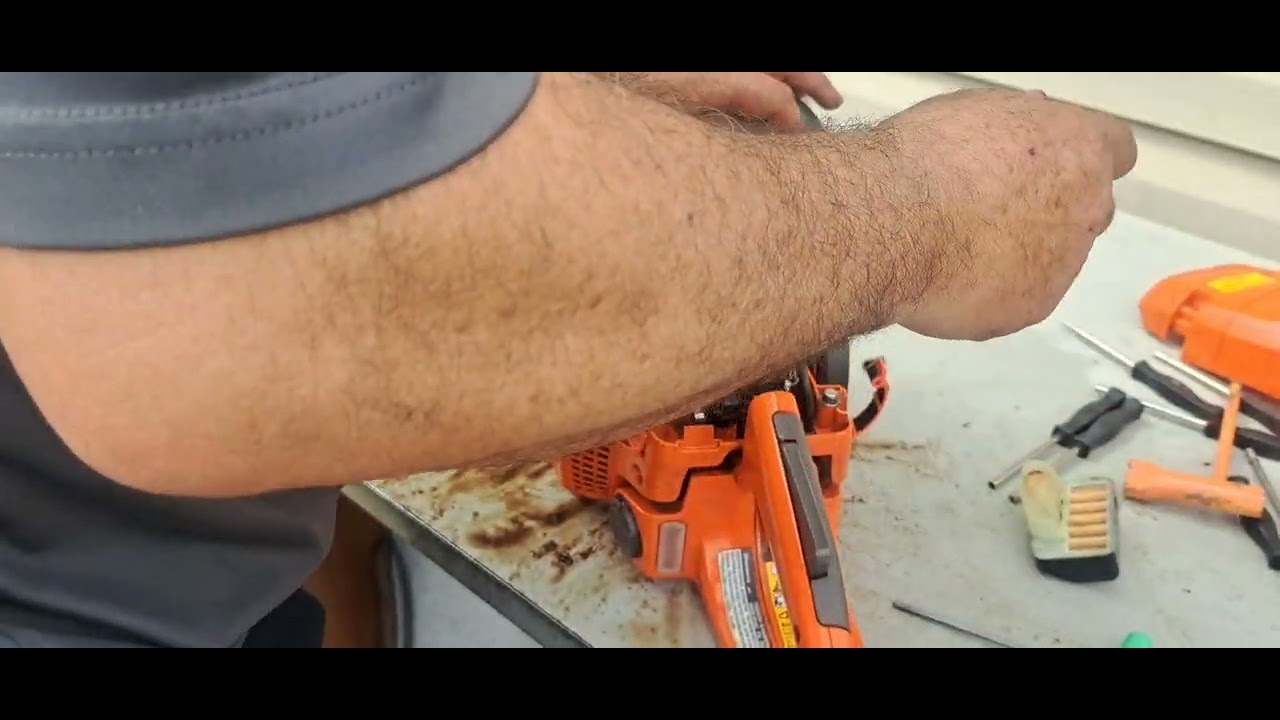 RDMJ Part 4 HUSQVARNA 440 CHAINSAW PROBLEM HOW TO CHANGE THE CARBURETOR YouTube