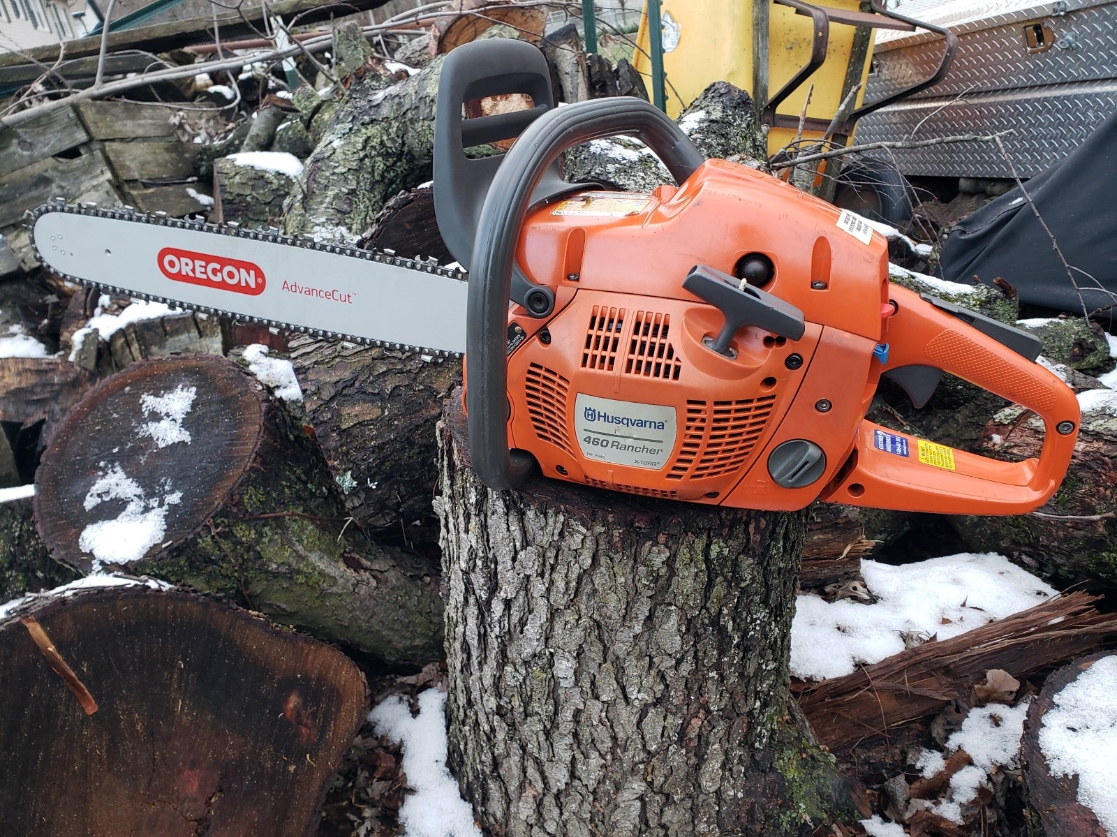 Rebuilt Husqvarna 460 Rancher Chainsaw Witha New 20 Inch Bar And Chain 