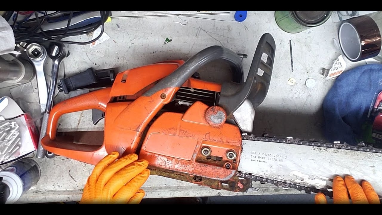 REPLACING THE OILER ON A HUSQVARNA 460 CHAINSAW YouTube