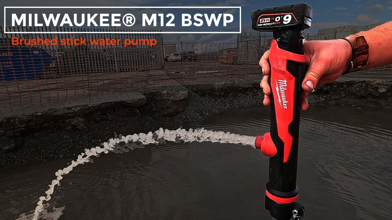 REVIEW Milwaukee M12 Brushed Stick Water Pump YouTube