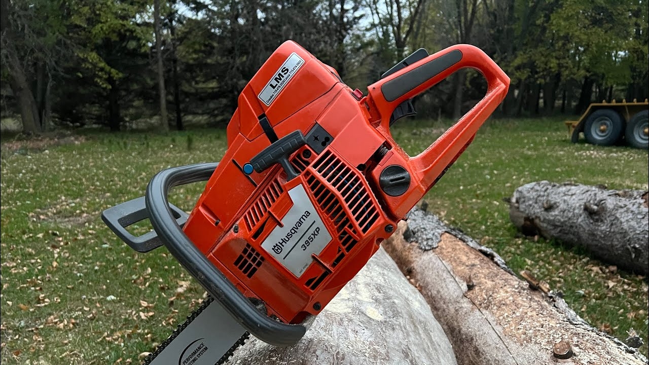 Review Of The Husqvarna 395xp 90cc Class Professional Chainsaw YouTube