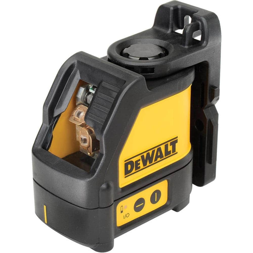 Reviews For DEWALT 165 Ft Red Self Leveling Cross Line Laser Level With 3 AA Batteries Case Pg 1 The Home Depot