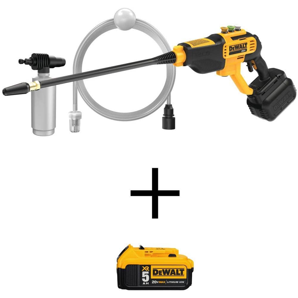 dewalt pressure washer 20v