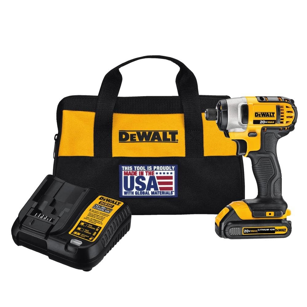 Reviews For DEWALT 20V MAX Cordless 1 4 In Impact Driver 1 20V 1 3Ah Battery Charger And Bag Pg 5 The Home Depot