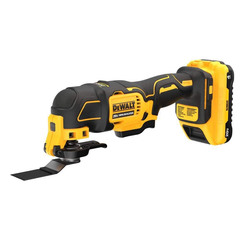 Reviews For DEWALT ATOMIC 20V MAX Lithium Ion Cordless Oscillating Tool Kit With 4 0Ah Battery Charger And Kit Bag Pg 4 The Home Depot