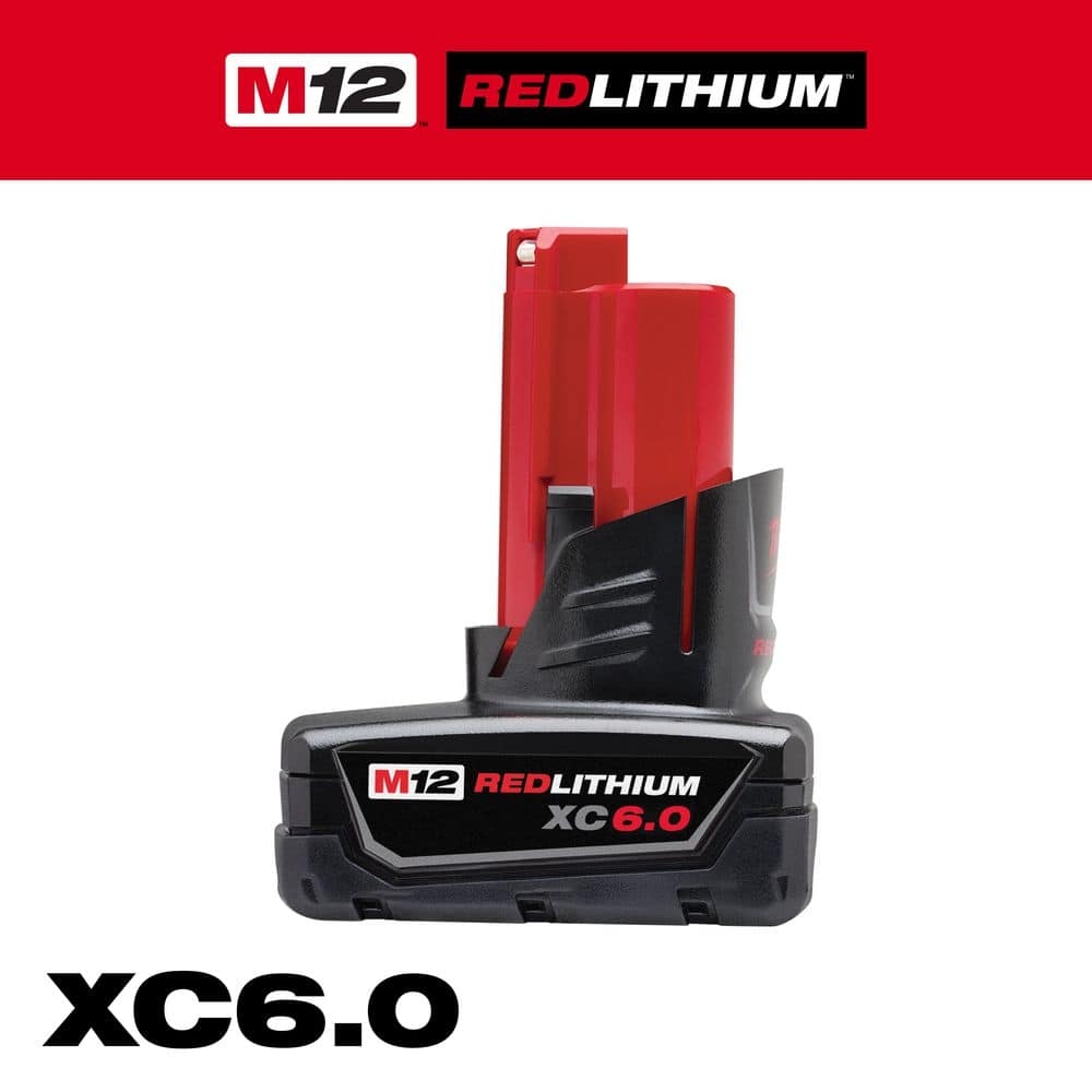 Reviews For Milwaukee M12 12 Volt Lithium Ion XC Extended Capacity 6 0Ah Battery Pack Pg 2 The Home Depot