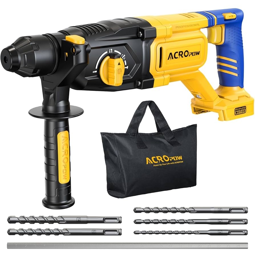 SDS Plus Cordless Rotary Hammer Drill For Dewalt 20V Battery 